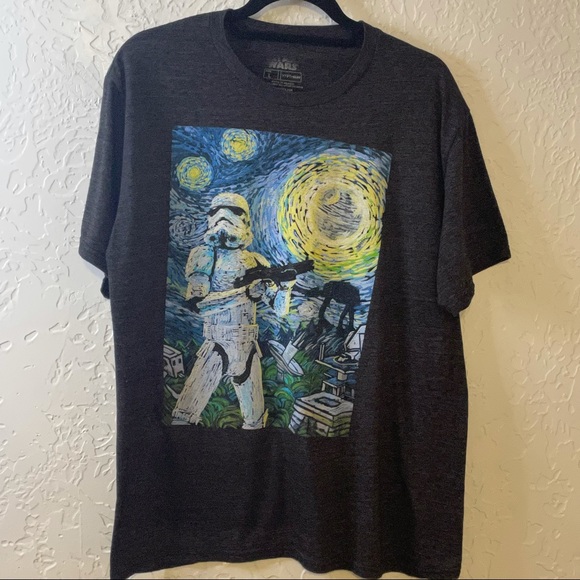 🌻 Star Wars Super Trooper Van Gogh Short Sleeve Tee